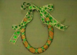 Crafts for kids - lucky horseshoe