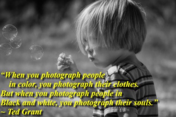 When you photograph people 