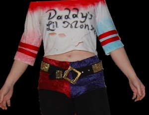 Harley Quinn Suicide Squad Shorts Template (Free) 