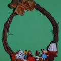 Charlie Brown Great Pumpkin Wreath