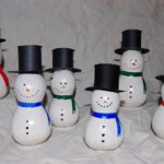 How to Make Gourds into Snowmen