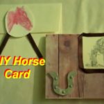 How to Make a Simple Horse and Shoe card
