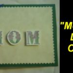 A “Mom” Mother’s Day Card
