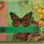 Rainbow Tissue Paper Card