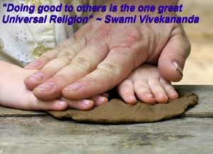 Doing good to others is the one