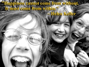 Happiness Cannot Come from Without