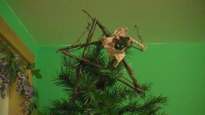 Rustic Christmas star