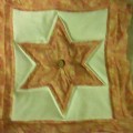 Free quilted pillow star pattern