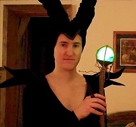 Maleficent Costume: DIY Horns, Staff, Ring