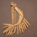 Wheat Weaving Tutorial: Fairy Harp