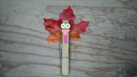 Crafts for Kids - Thanksgiving Turkey Clothespins
