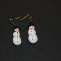 How to Make Snowman Earrings