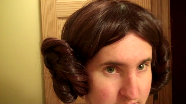 How to Make a Princess Leia Costume Part 3: The Hair