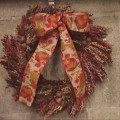How to Make a Broom Corn Wreath
