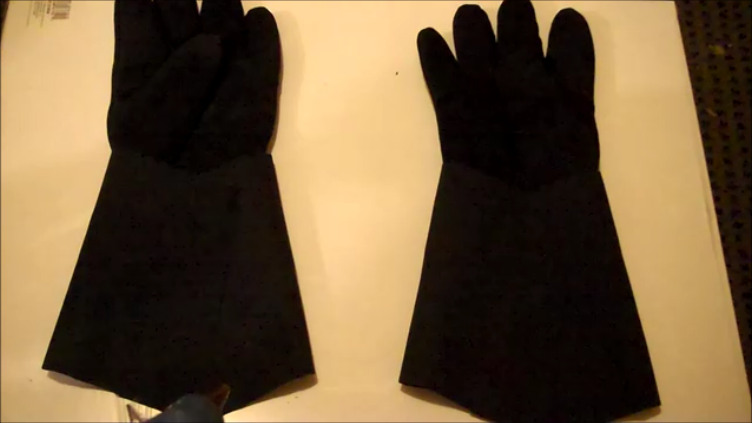 Darth Vader Costume Tutorial Part 6: Gloves and Shin Guards