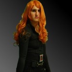 Black Widow Costume Part 2 – DIY Black Widow Costume belt, holster, bracelets, gloves