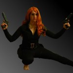 Black Widow Costume Part 1: How to Make a Black Widow Costume Bodysuit