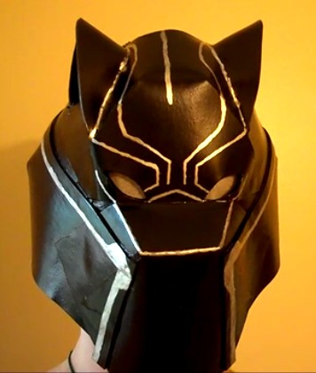 How to Make a Black Panther Helmet