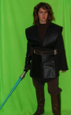 DIY Anakin Skywalker Costume; Glove and Scar