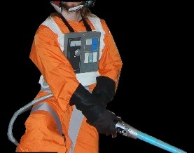 DIY Luke Skywalker Costume (x-wing pilot): Orange Flight Suit