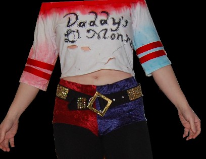 DIY Harley Quinn Costume Part 2 - Suicide Squad Version Belt & Shorts