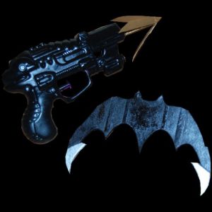 Batman Costume Tutorial: Grapnel Gun and Batarang