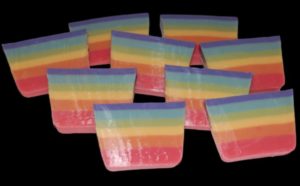 Easy DIY Rainbow Soap For St. Patrick's Day (Melt and pour) 