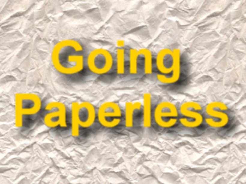 Estatements, Another Step Toward Zero Waste