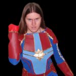 Captain Marvel Part 1: DIY Captain Marvel Costume Top and Gloves