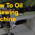 How To Oil A Sewing Machine