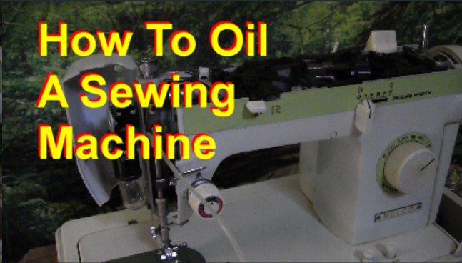 How To Oil A Sewing Machine 