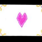 DIY Beaded Valentine Heart Card