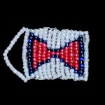 DIY Black Widow Themed Beaded Keychain