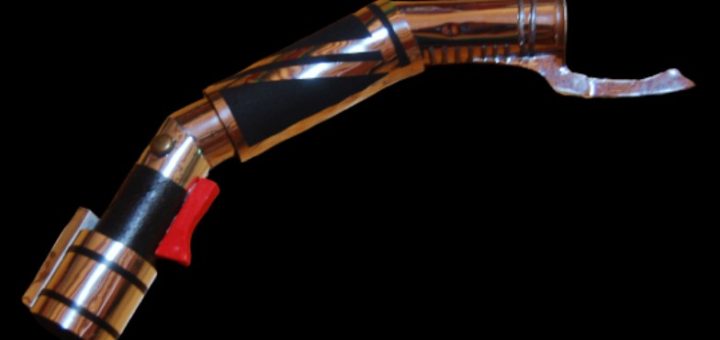 DIY Count Dooku Lightsaber - Cheap and Easy Cardboard