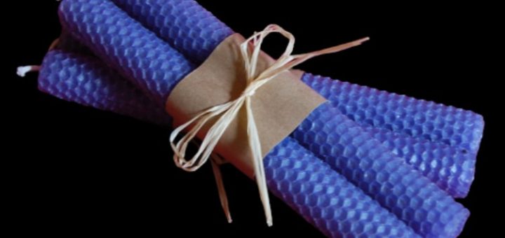 How to Roll Beeswax Candles 2