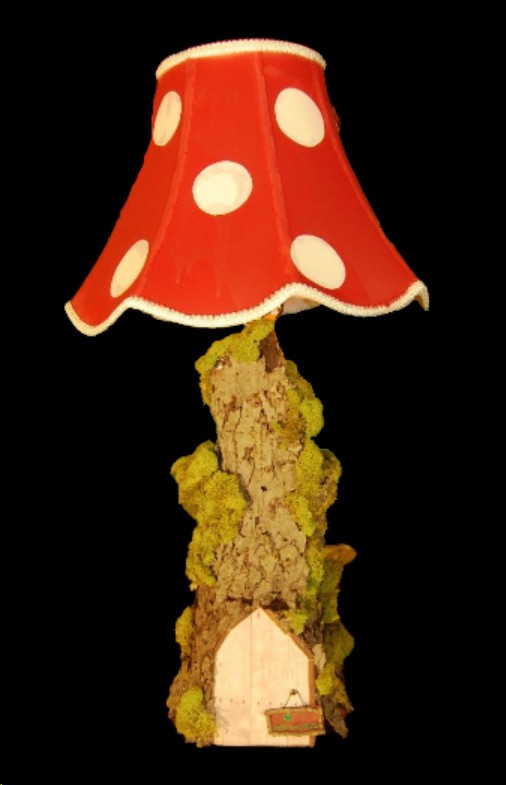DIY Fairy House Lamp / Mushroom Nature Lamp