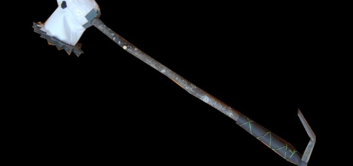 DIY Skull Hammer from Legend of Zelda2