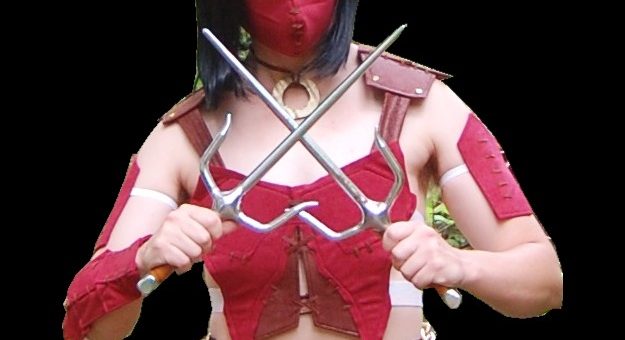 DIY Mileena Costume Mortal Kombat x