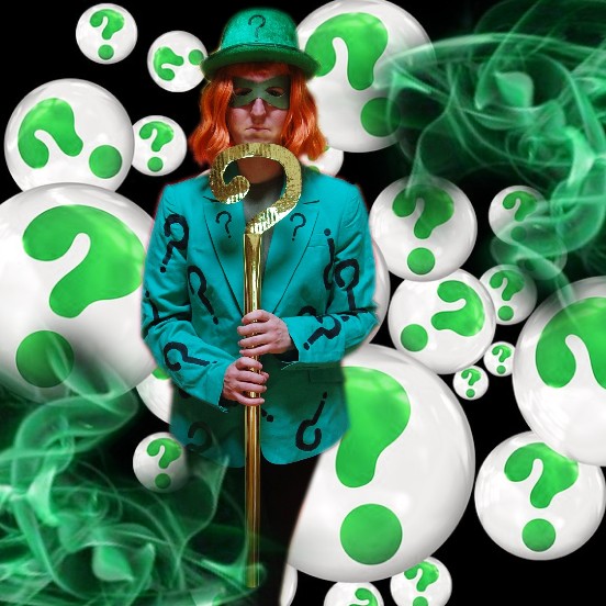 Riddler Costume DIY Classic Riddler Costume - Cheap And Easy