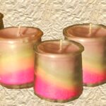 DIY Striped Candles – Layered Candles, Rainbow Candles, Candy Cane Candles