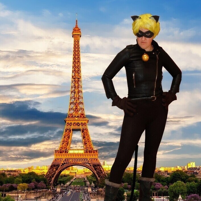 How To Make A Cat Noir Costume - Cheap and Easy 