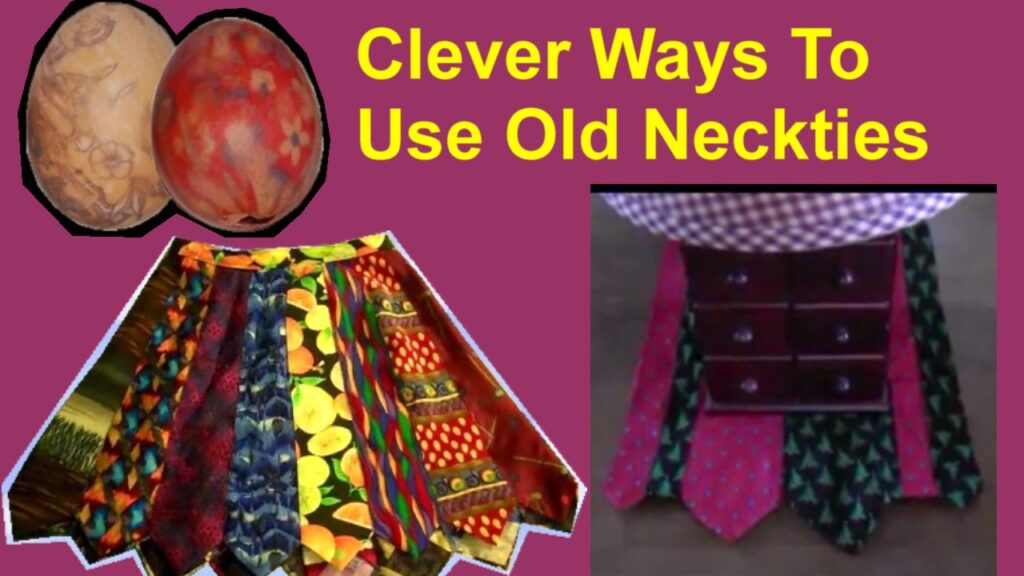 Clever Ways To Use Old Neckties - Craft Ideas Compilation