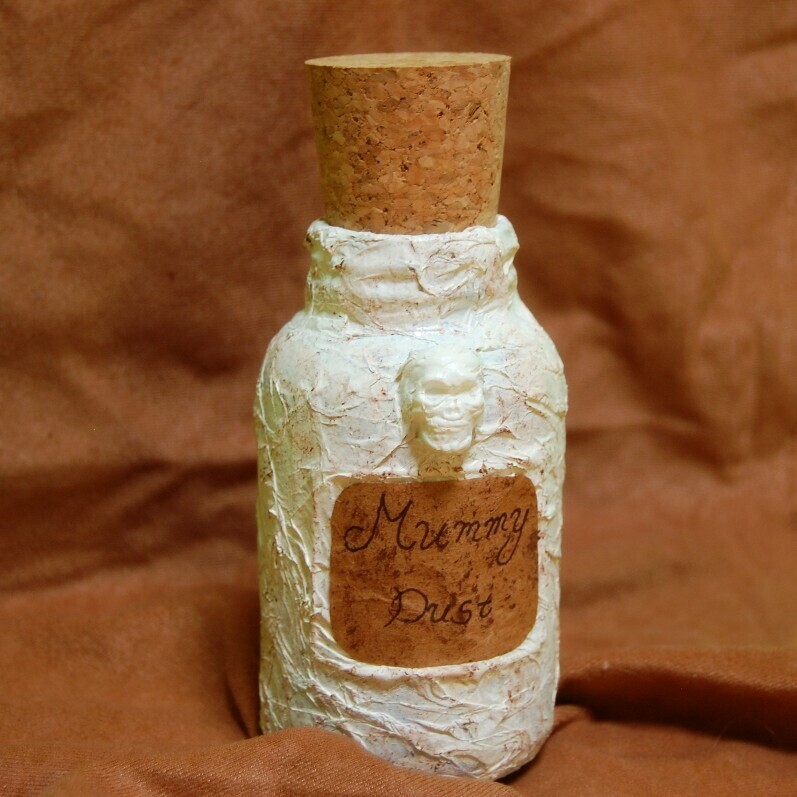 DIY Mummy Dust Ancient Apothecary Jars Tutorial ~ The Woodland Elf