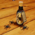DIY Spider Venom Bottle – Upcycling Old Jars Into Creepy Potions