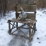 DIY Rustic Twig Garden Bench – How To Build A Handmade Bench