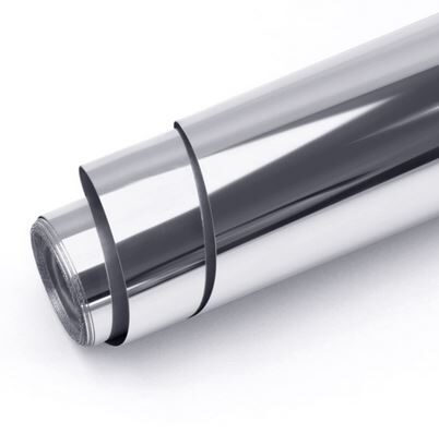 Silver Adhesive Foil