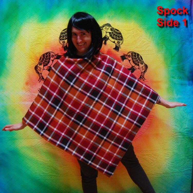 Handmade Poncho: The Spock