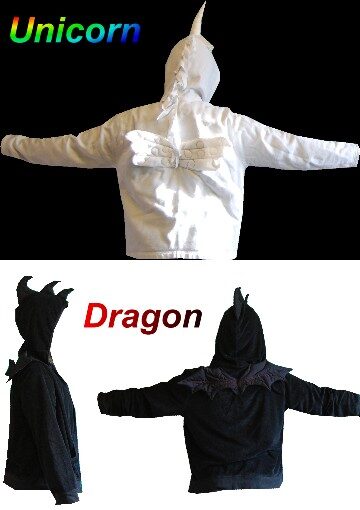 Unicorn and Dragon Patterns - Wings, Horn, and Scales